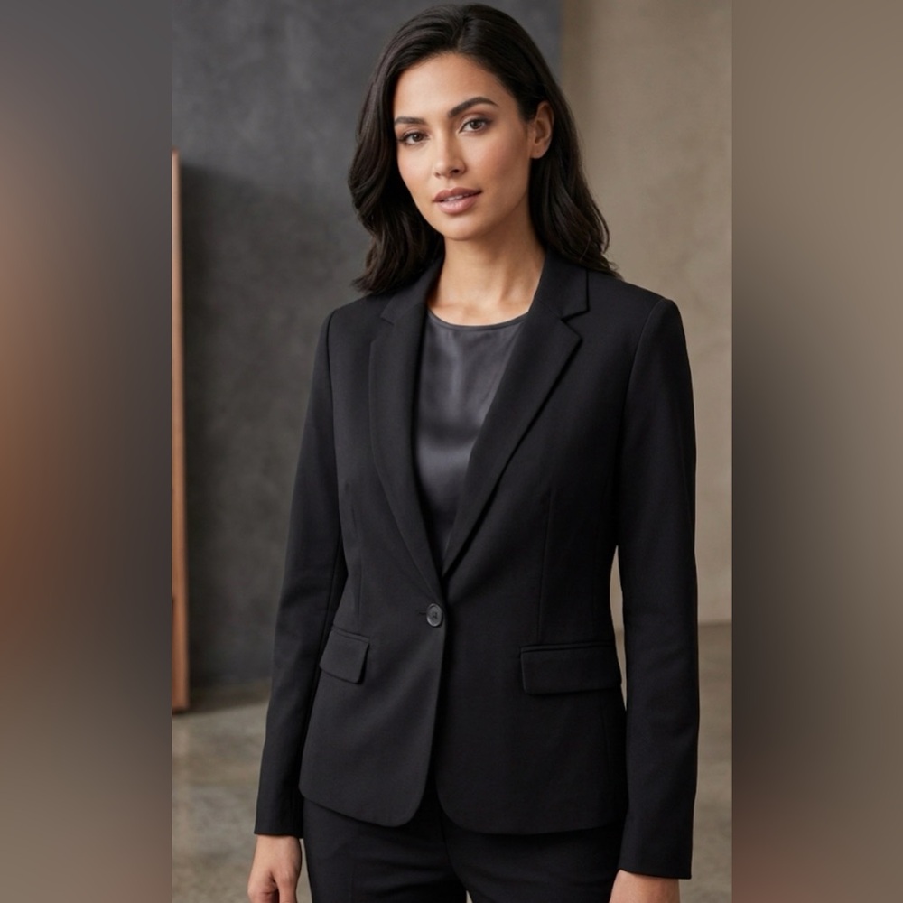 226. NWOT! A. Byer Juniors' Long Sleeve One Button Knit Blazer